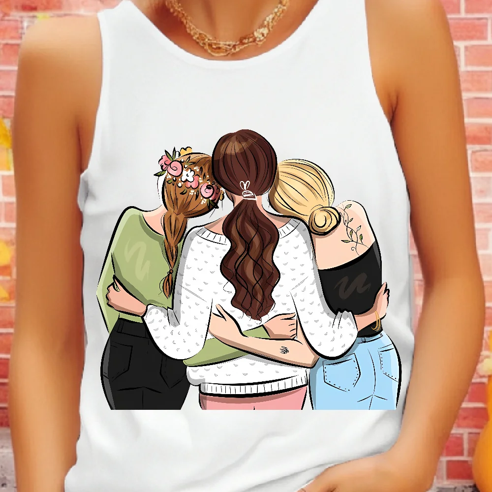 Breathable Sleeveless Summer Women Tank Gym Casual Comfortable Soft T-shirt Vest Women's Clothing Workout Tops Lightweight Shirt