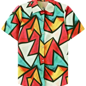 KYKU Womens Button Down Hawaiian Shirt Casual Fashion Shirts Summer Blouses