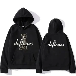 Deftones Around The Fur Tour Band Hoodie Punk Retro Unisex Streetwear Hip Hop Autumn Winter Fashion Hip Hop Tops Clothes Male